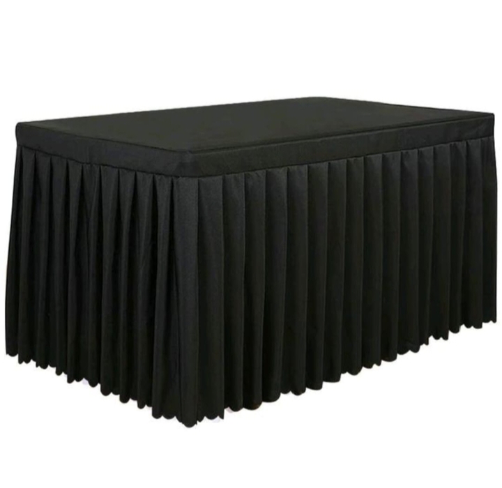Sarung Meja Catering Hitam